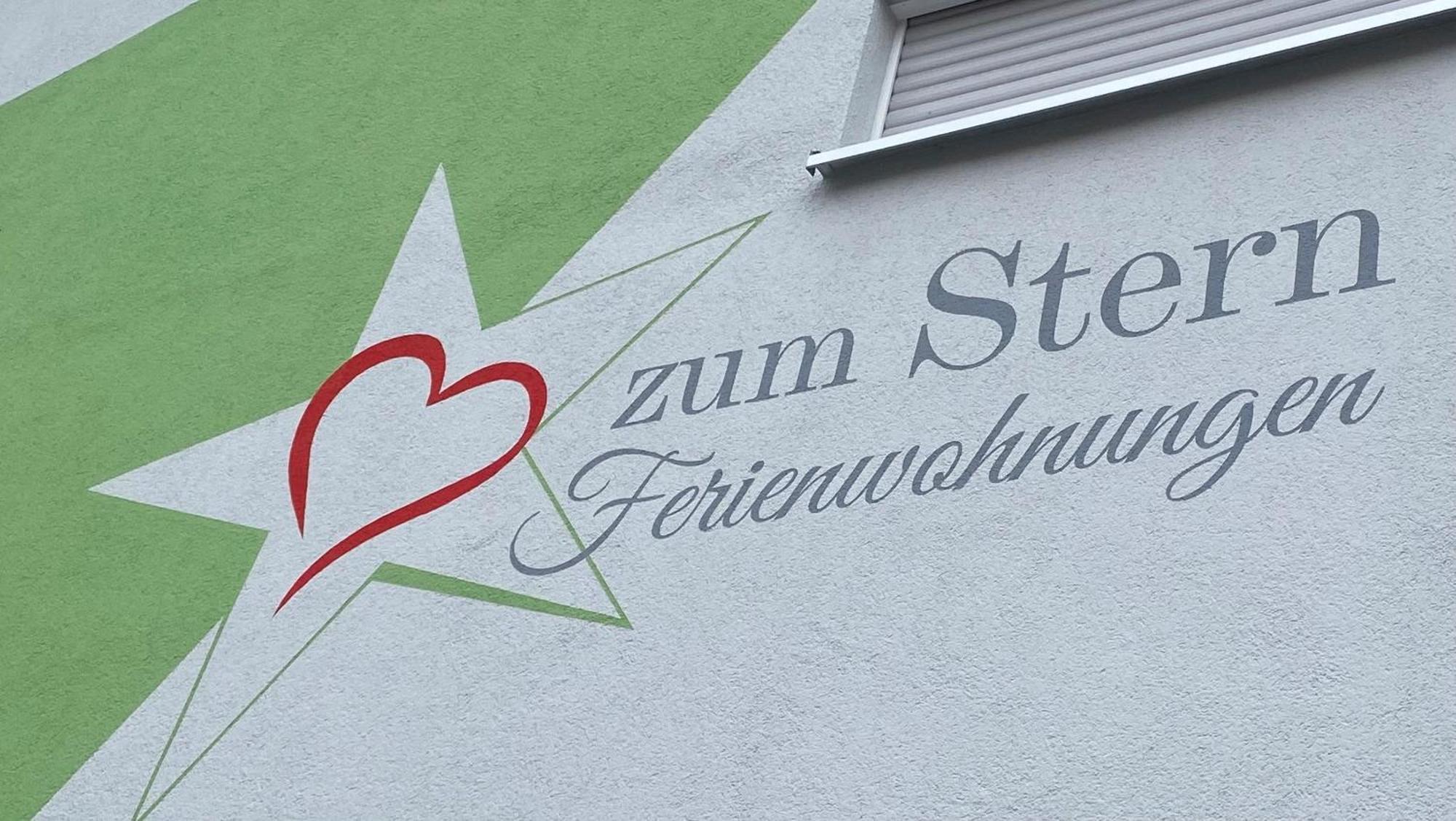 Ferienwohnungen Zum Stern Buhlertann Exteriör bild